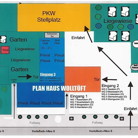 Haus Wolltoeft 'meerstern Whg3', Apartament